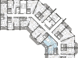 Продается 2-комнатная квартира АО Нескучный сад, корпус 1, 47.3 м², 42682720 рублей