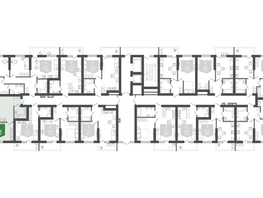 Продается 1-комнатная квартира ЖК Флора, 2 этап литера 1, 43.4 м², 15628340 рублей
