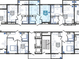 Продается 1-комнатная квартира ЖК Облака-3, дом 1, 31.7 м², 6977170 рублей