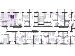 Продается 1-комнатная квартира ЖК Улыбка, литера 2, 37.9  м², 4876990 рублей
