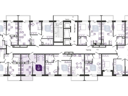 Продается 1-комнатная квартира ЖК Улыбка, литера 2, 34 м², 4845000 рублей