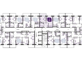 Продается 1-комнатная квартира ЖК Улыбка, литера 1, 35.4 м², 4977240 рублей