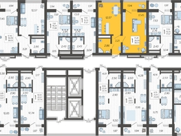 Продается 1-комнатная квартира ЖК Кислород, корпус 9, 38.03 м², 16140800 рублей
