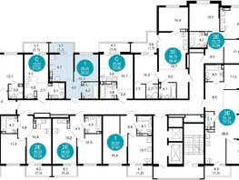 Продается 1-комнатная квартира ЖК Лестория, дом 3, 29.3 м², 16323030 рублей