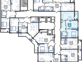 Продается 2-комнатная квартира ЖК Облака-3, дом 1, 50.8 м², 9337040 рублей