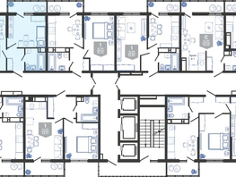 Продается 1-комнатная квартира ЖК Облака-3, дом 1, 36.6 м², 8233170 рублей
