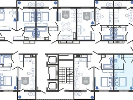 Продается 2-комнатная квартира ЖК Облака-3, дом 1, 84 м², 14456400 рублей