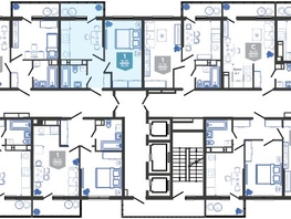 Продается 1-комнатная квартира ЖК Облака-3, дом 1, 35.1 м², 7815015 рублей