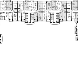 Продается 1-комнатная квартира ЖК Гулливер, литера 3, 39.41 м², 7002369 рублей