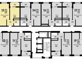 Продается 1-комнатная квартира ЖК Славянка, литера 10, 37.64 м², 5340000 рублей