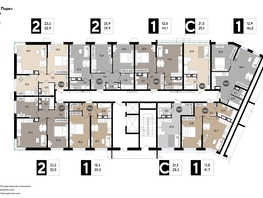 Продается 1-комнатная квартира ЖК DOGMA PARK (Догма парк), литера 13, 41.7 м², 7668631 рублей