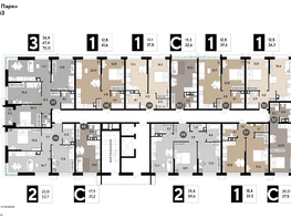 Продается 2-комнатная квартира ЖК DOGMA PARK (Догма парк), литера 15, 59.6 м², 9559840 рублей