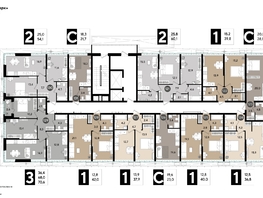 Продается 3-комнатная квартира ЖК DOGMA PARK (Догма парк), литера 16, 70.6 м², 8702439 рублей