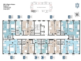 Продается 1-комнатная квартира ЖК Порто-Ново, литера 5, 37.5 м², 6615000 рублей