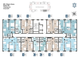 Продается 1-комнатная квартира ЖК Порто-Ново, литера 6, 37.4 м², 6626682 рублей