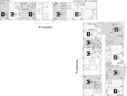 Продается 3-комнатная квартира ЖК Самолет, литера 59, 73.2  м², 10269960 рублей