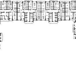 Продается 2-комнатная квартира ЖК Гулливер, литера 3, 53.51 м², 6421200 рублей