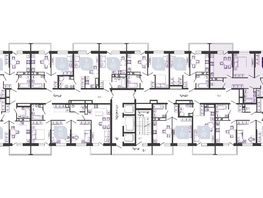Продается 3-комнатная квартира ЖК Улыбка, литера 1, 67.5 м², 7521000 рублей