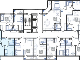 Продается 2-комнатная квартира ЖК Облака-3, дом 1, 56.1 м², 10630950 рублей