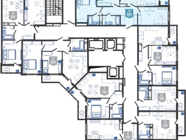 Продается 3-комнатная квартира ЖК Облака-3, дом 1, 79.6 м², 13675280 рублей