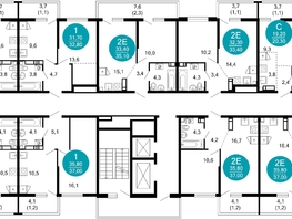 Продается 1-комнатная квартира ЖК Лестория, дом 4, 24.6 м², 12240960 рублей