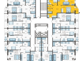 Продается 2-комнатная квартира ЖК Зеленодар, литера 7, 67.2 м², 7862400 рублей