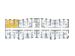 Продается 2-комнатная квартира ЖК Смородина, литера 12, 49.76 м², 6633008 рублей