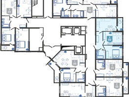 Продается 2-комнатная квартира ЖК Облака-3, дом 1, 51.4 м², 8830520 рублей