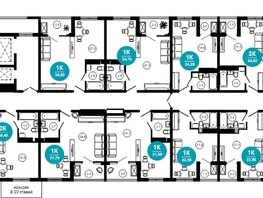 Продается 4-комнатная квартира АО Нескучный сад, корпус 1, 79.5 м², 72225750 рублей