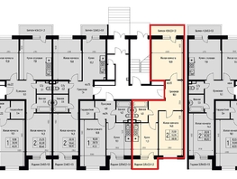 Продается 2-комнатная квартира ЖК Nova Vita (Нова Вита), дом 21, 60.1 м², 6034000 рублей