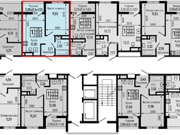 Продается 1-комнатная квартира ЖК Botanica Hills (Ботаника Хилс), лит 1, 35 м², 12141000 рублей