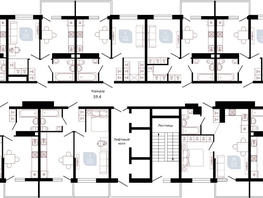 Продается 2-комнатная квартира ЖК Отражение, 2 очередь литера 3, 62.5 м², 8948200 рублей