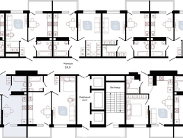 Продается 3-комнатная квартира ЖК Отражение, 2 очередь литера 3, 70 м², 10122000 рублей