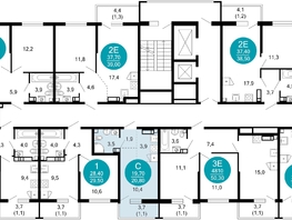 Продается 1-комнатная квартира ЖК Лестория, дом 1, 20.8 м², 13867360 рублей