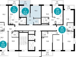 Продается 1-комнатная квартира ЖК Лестория, дом 5, 29.2 м², 13306440 рублей