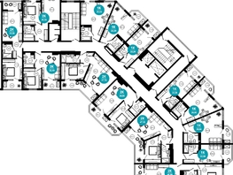 Продается 2-комнатная квартира АО Нескучный сад, корпус 1, 47.1 м², 53359590 рублей