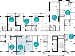 Продается 1-комнатная квартира ЖК Лестория, дом 3, 36.1 м², 15497730 рублей