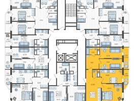Продается 3-комнатная квартира ЖК Зеленодар, литера 6, 102.5  м², 12174250 рублей