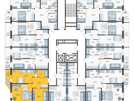 Продается 2-комнатная квартира ЖК Зеленодар, литера 7, 62.5 м², 7798200 рублей