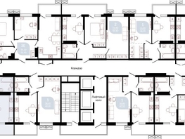 Продается 1-комнатная квартира ЖК Отражение, 2 очередь литера 4, 41.2  м², 5619420 рублей
