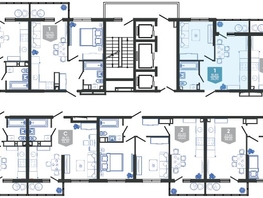 Продается 1-комнатная квартира ЖК Облака-3, дом 1, 34.9 м², 7140889 рублей