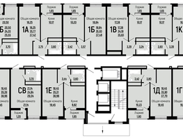 Продается 2-комнатная квартира ЖК Славянка, литера 10, 65.39  м², 7938000 рублей