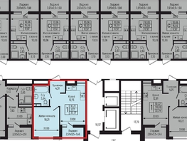 Продается 1-комнатная квартира ЖК Botanica Hills (Ботаника Хилс), лит 3, 32.57  м², 9048000 рублей