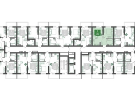 Продается 1-комнатная квартира ЖК Флора, 3 этап литера 5, 35 м², 13209000 рублей