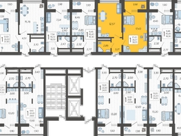 Продается 1-комнатная квартира ЖК Кислород, корпус 8, 38.05 м², 15638550 рублей