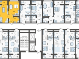 Продается 1-комнатная квартира ЖК Кислород, корпус 12, 38.17  м², 15910100 рублей
