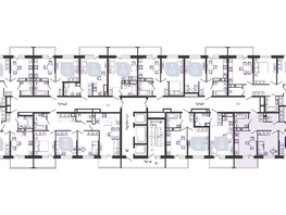 Продается 3-комнатная квартира ЖК Улыбка, литера 1, 63.1 м², 7625670 рублей