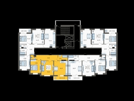 Продается 2-комнатная квартира ЖК Смородина, литера 19, 57.78  м&sup2;, 7447842 рублей
