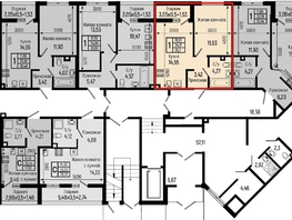 Продается 1-комнатная квартира ЖК Botanica Hills (Ботаника Хилс), лит 1, 35.7 м², 9421000 рублей