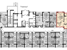 Продается 1-комнатная квартира ЖК Botanica Hills (Ботаника Хилс), лит 2, 39.01 м², 10285000 рублей
